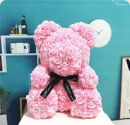 Ourson en Rose - Rose PurCoeur