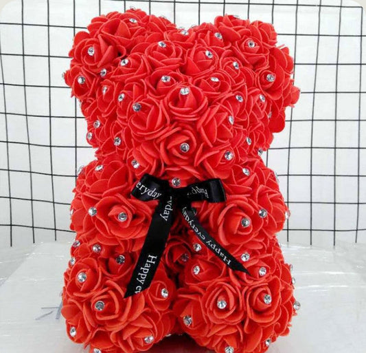 Ourson en Rose - Diamant Rouge PurCoeur