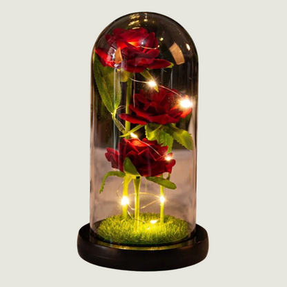 Rose Eternelle triple - Rouge PurCoeur