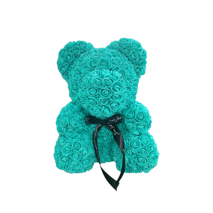 Ourson en Rose 40cm - Turquoise PurCoeur