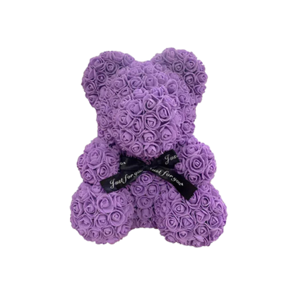 Ourson en Rose 40cm - Violet PurCoeur
